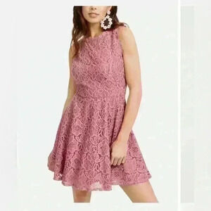 NWT Macy’s Pink Floral Dress
